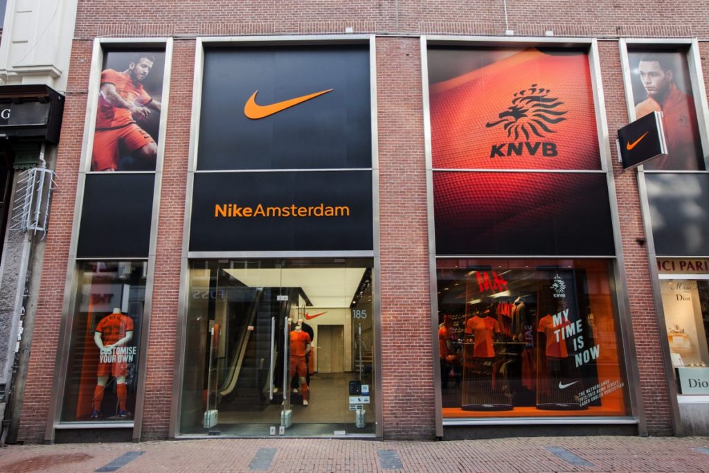 Verbouw winkelpand tot Nike Store Amsterdam EWP